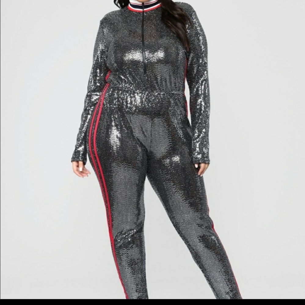 BNWT Fashion Nova Jumpsuit sz 1x